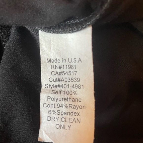 Bailey 44 faux leather dress. Size M - Picture 7 of 7